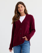 Cashmere Boyfriend Cardigan