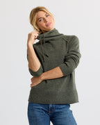 Cashmere Drawstring Funnel