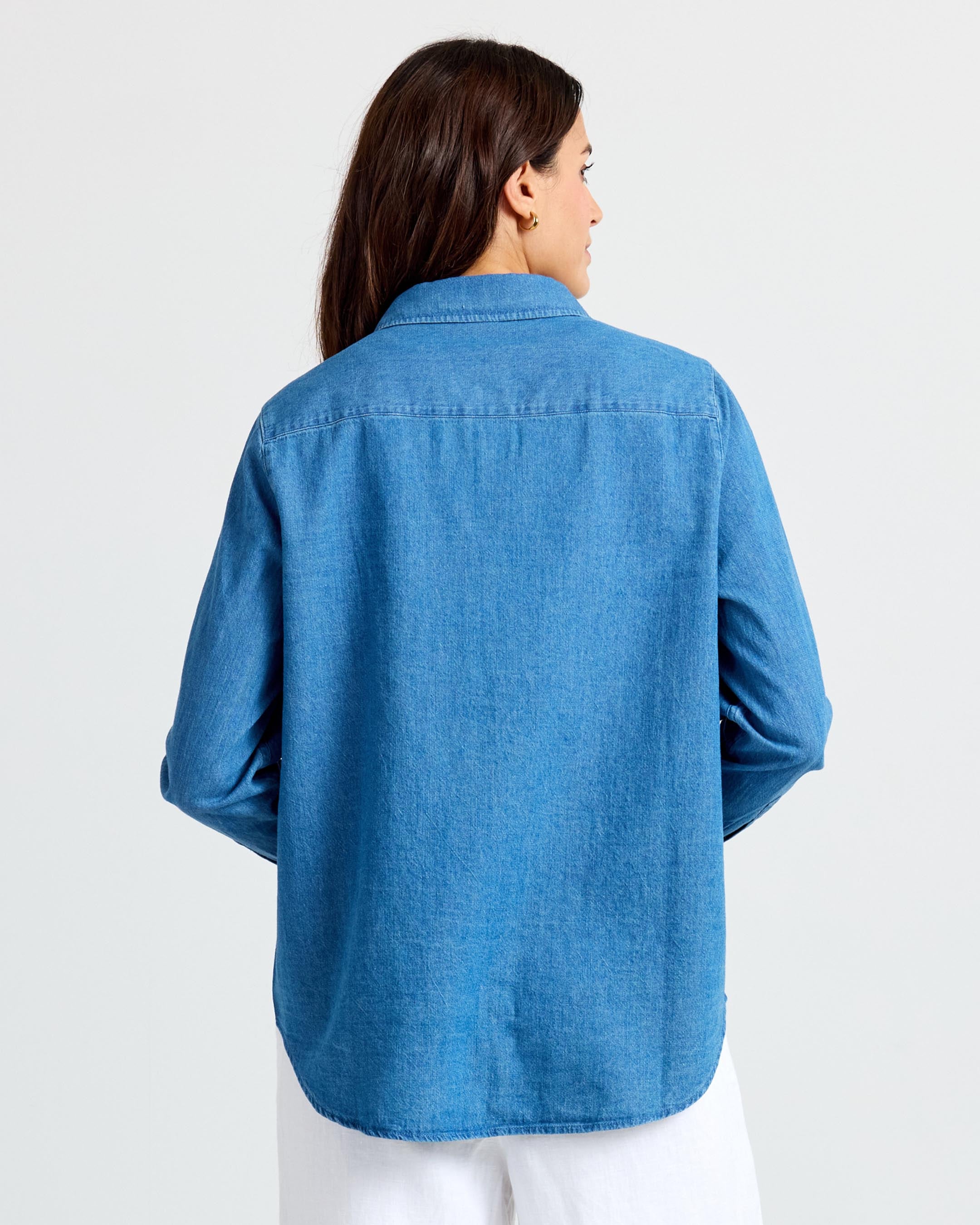 Classic Denim Button Up