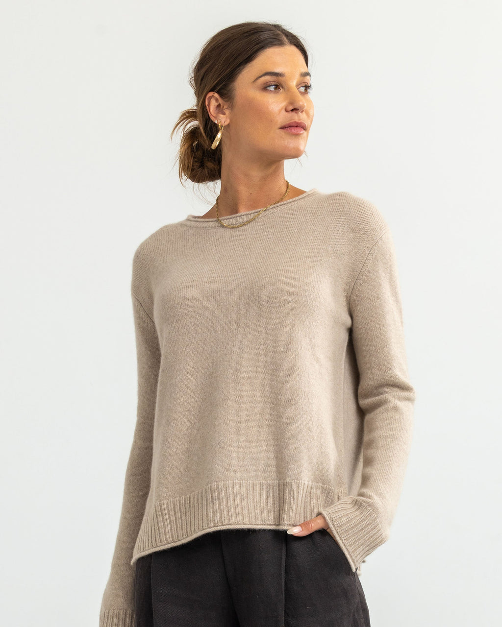 Essential Cashmere Crew