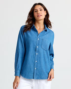Classic Denim Button Up