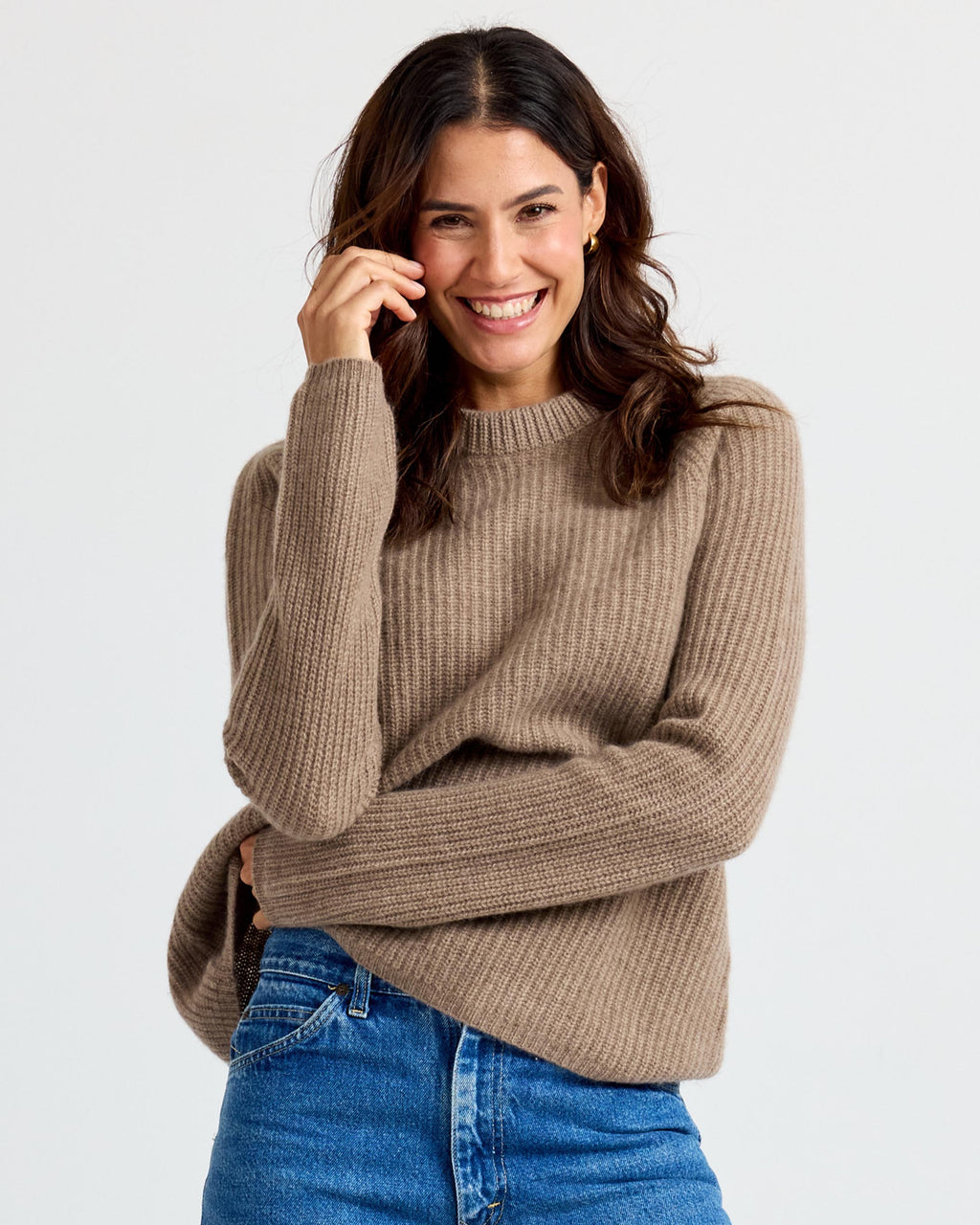 Cashmere Fisherman Crew