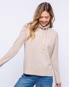 Cashmere Drawstring Funnel