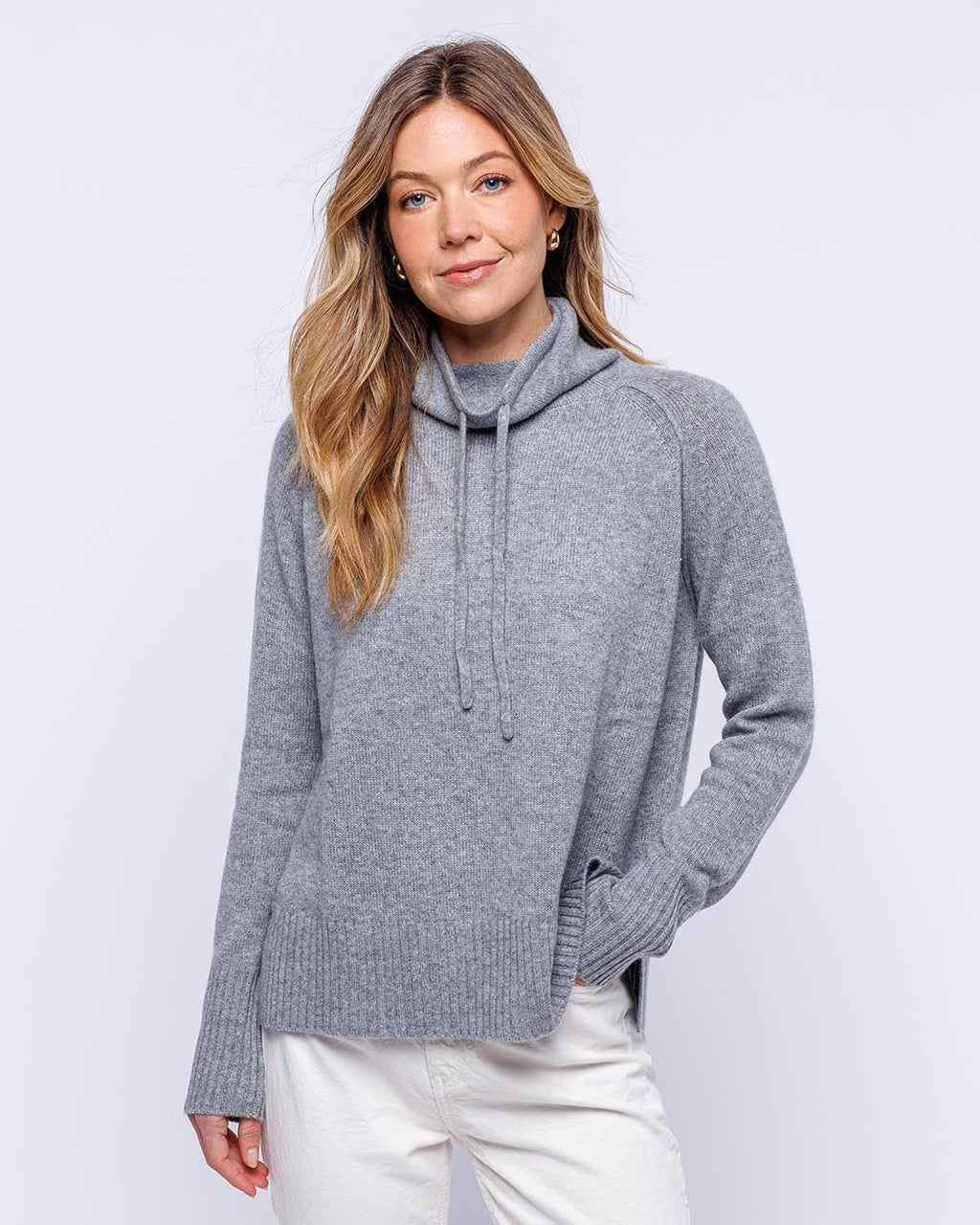 Cashmere Drawstring Funnel