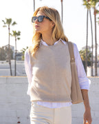 Cashmere Sleeveless Shell