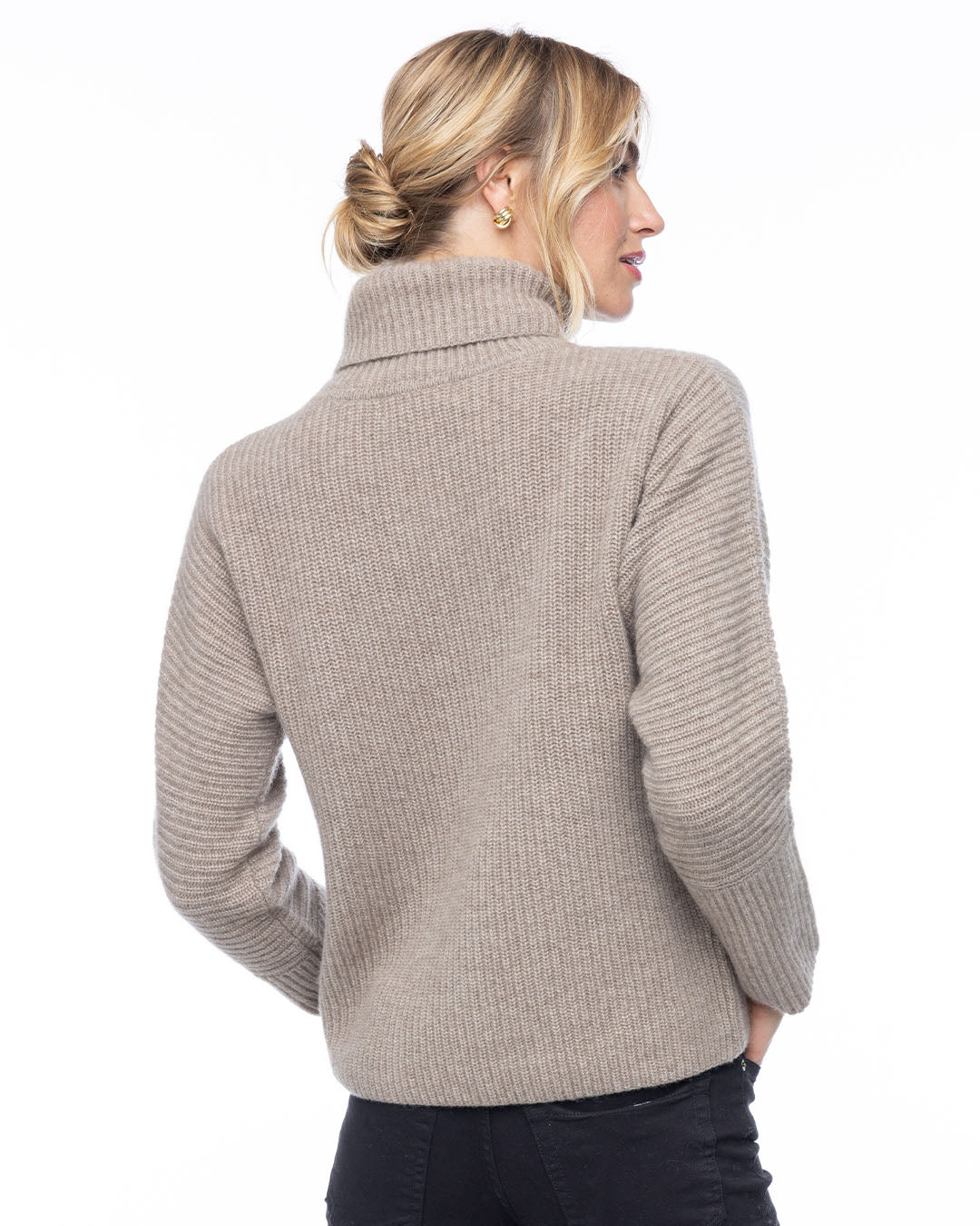Cashmere Fisherman Turtleneck