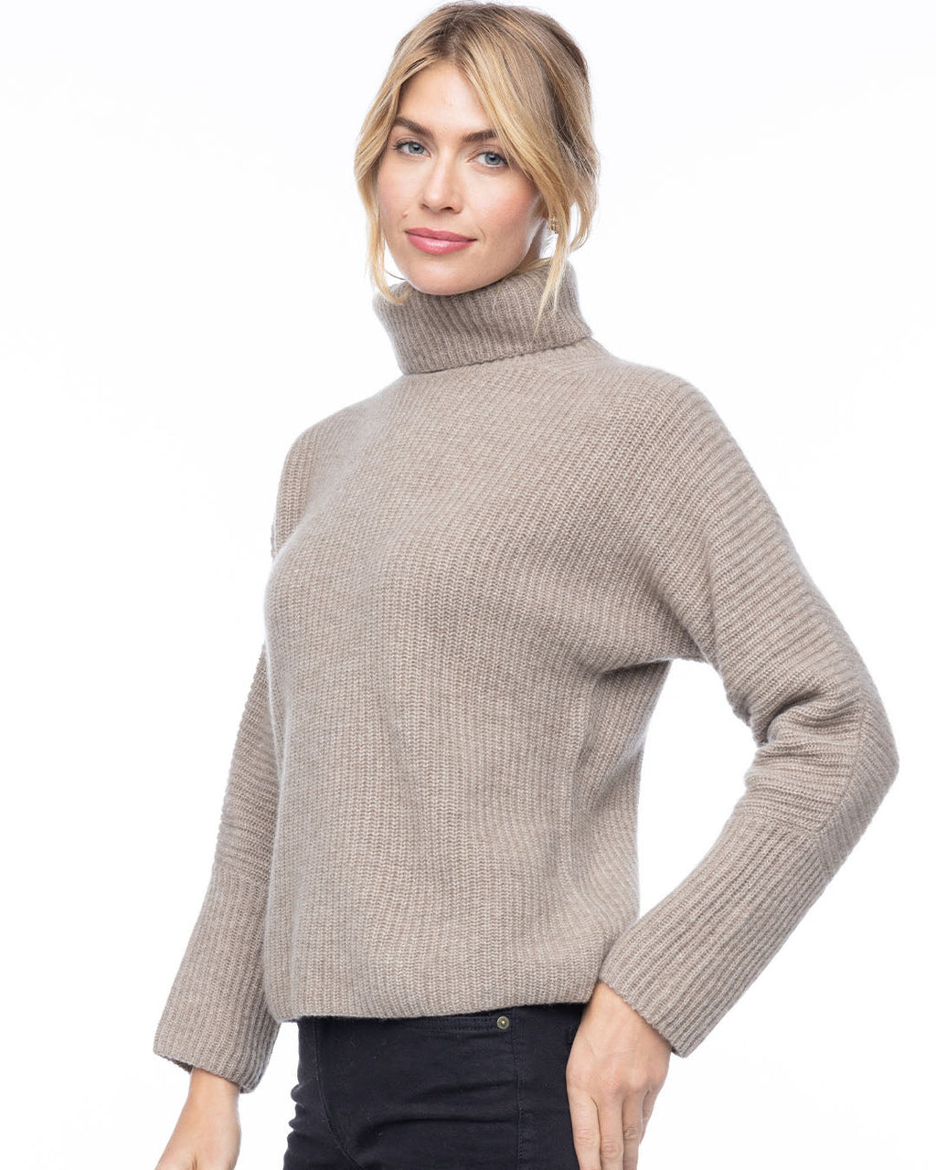 Cashmere Fisherman Turtleneck