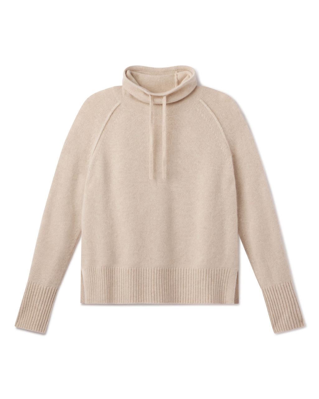 Cashmere Drawstring Funnel