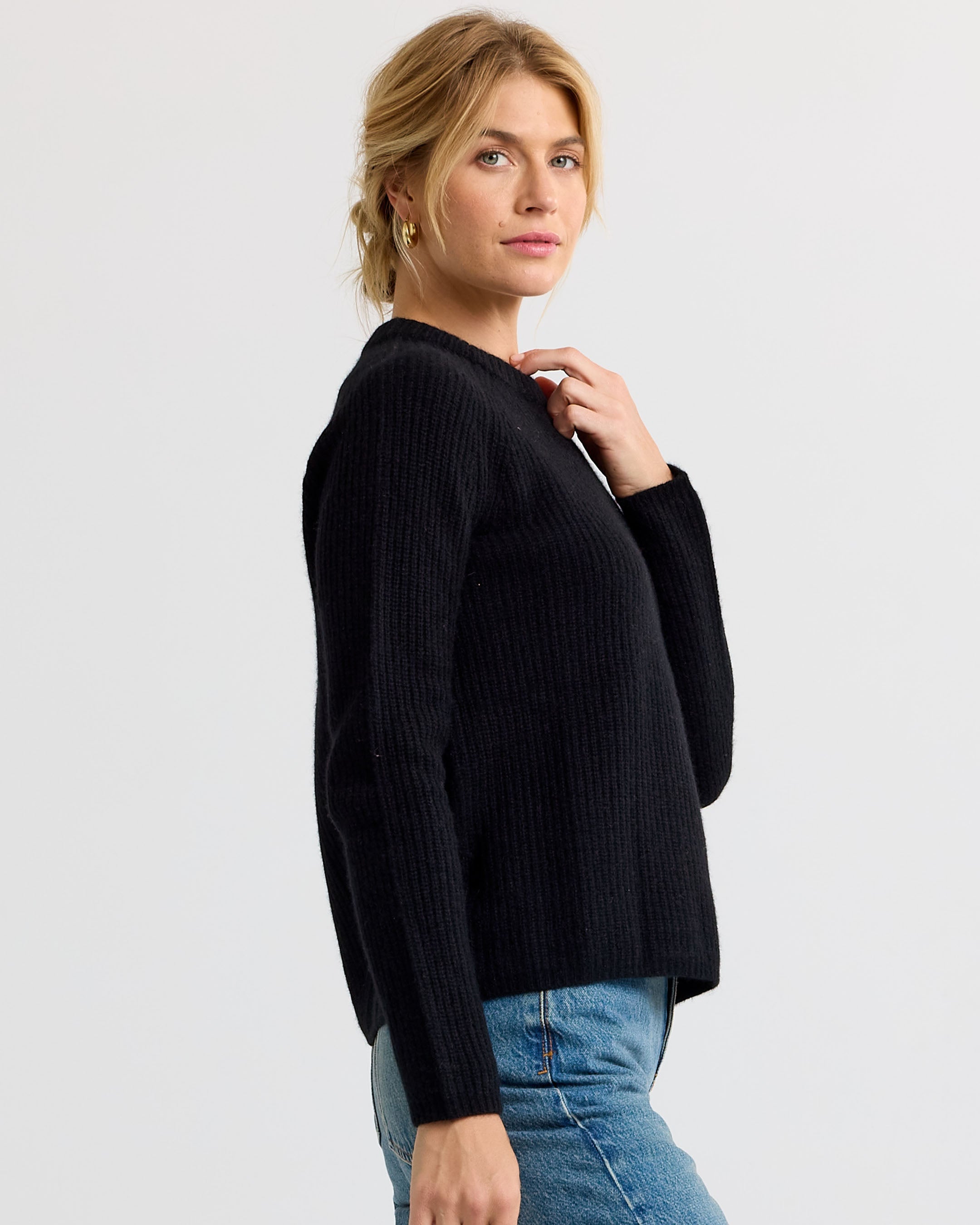 Cashmere Fisherman Crew