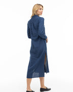 Luxe Linen Shirt Dress