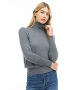 Worsted Cashmere Turtleneck