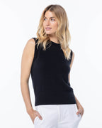 Cashmere Sleeveless Shell