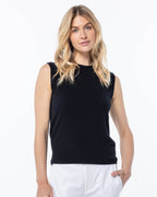 Cashmere Sleeveless Shell