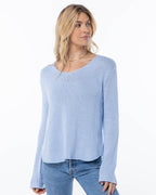 Round Edge V-Neck